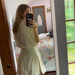 Alexander McQueen Cream Dress